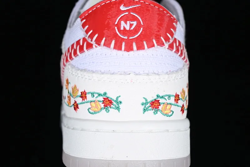 All categories Nk SB Dunk series Nk SB Dunk Low low-top sneakers Nk SB Dunk Low "N7" floral embroidery SB low-top casual sneakers FD6951-700